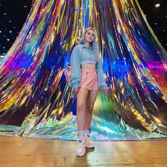 UNIF Bab Skort in Pink - Picture 7 of 8